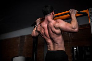 man exercising